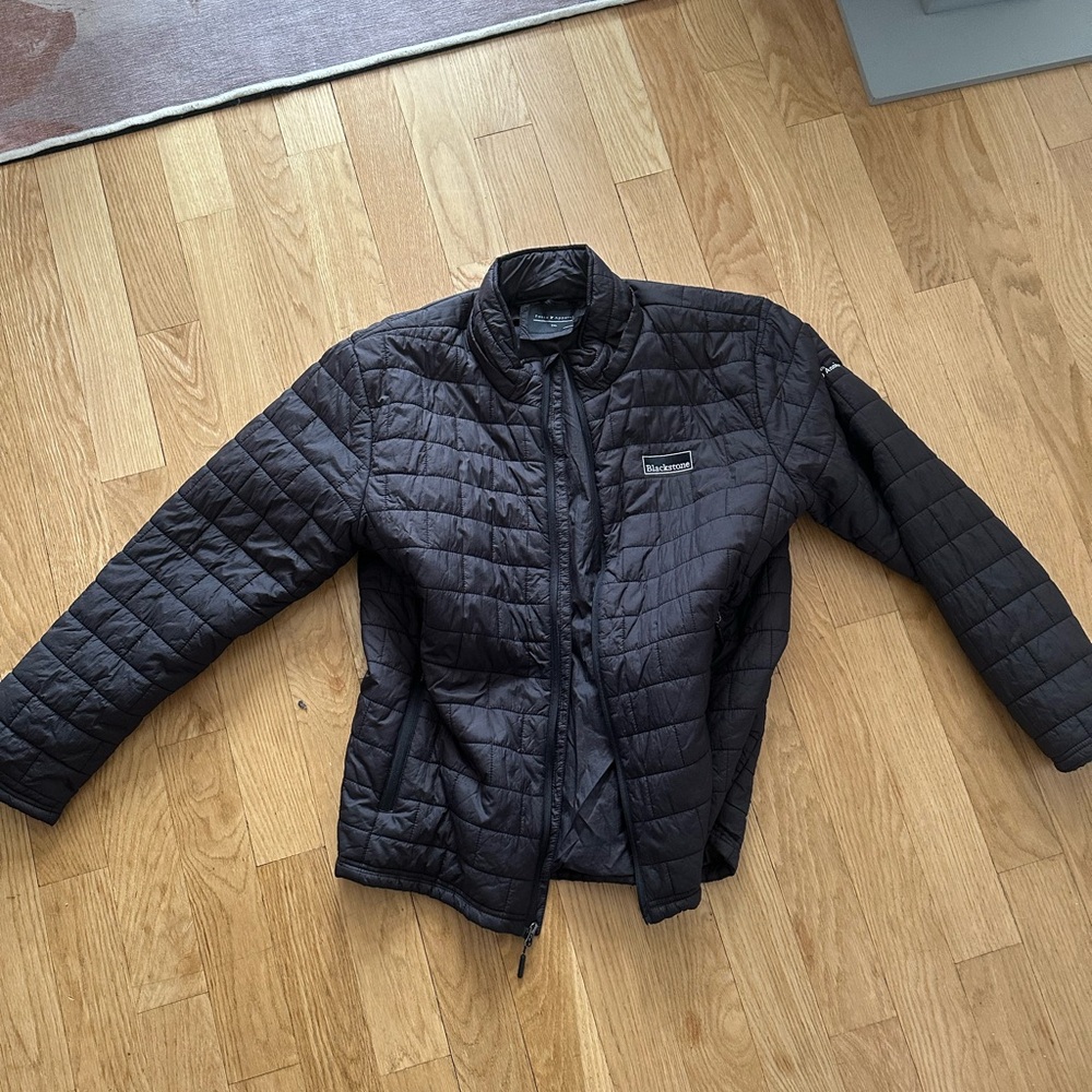 Blackstone Branded Black Quilted Jacket